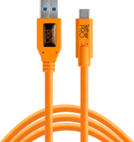 Theter Tools CUC3215-ORG TetherPro USB-C apa - USB apa Adatkábel 4.6m - Narancs