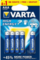 Varta High Energy AAA Ceruzaelem (4+1db/csomag)