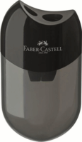 Faber-Castell Kétlyukú hegyező tartályos - Fekete