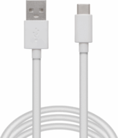 Delight 55550WH-2 USB apa - USB-C apa töltőkábel 2m - Fehér