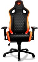 Cougar Armor S Gamer szék - Fekete/Narancssárga