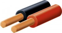 Somogyi KL 0,75 Hangszóróvezeték 2x0,75mm 100m/tekercs - Piros/Fekete