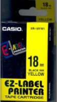 Casio Feliratozógép szalag 18 mm - Sárga alapon fekete