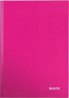 Leitz Wow 80 lapos A4 kockás beírókönyv lakkfényű - Rózsaszín