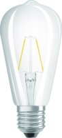 Osram 25 non-dim 2.8W E27 LED Star Edison Üveg - Meleg fehér