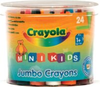 Crayola 784 Mini Kids tömzsi viaszkréta - Vegyes színű (24db/csomag)