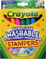 Crayola 58-8129 Kimosható filctoll nyomda (8db)