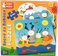 Bogyó és Babóca: 2-4-6 db-os Baba puzzle
