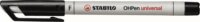 Stabilo OHPen F 0.7mm Alkoholmentes marker - Fekete