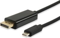 Equip 133467 USB-C -> DisplayPort kábel apa/apa 1.8m - Fekete