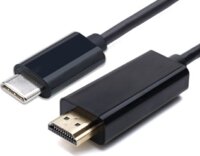 Equip 133466 USB-C -> HDMI kábel apa/apa 1.8m - Fekete