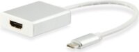 Equip 133452 USB-C -> HDMI átalakító apa/anya - Fehér