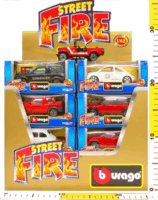 Bbugaro Street Fire 1:43 modell széria (1 db/csomag)
