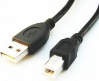 Gembird USB 2.0 A- B kábel, 3m, fekete