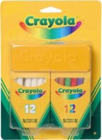 Crayola 98268 2 x 12 db pormentes kréta törlővel