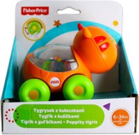 Fisher-Price Poppity guruló csörgő tigris bébijáték