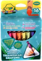 Crayola 52-016T Mini Kids: Háromszög tömzsi viaszkréták - 16 db