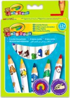 Crayola Mini Kids 3678 vastag henger alakú színes ceruza készlet (8 db)