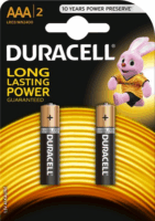 Duracell Basic (BSC) DuraLock Alkaline AAA Ceruzaelem (2 db / csomag)