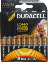 Duracell Basic (BSC) DuraLock Alkaline AAA Ceruzaelem (18 db / csomag)