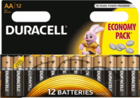 Duracell Basic (BSC) DuraLock Alkaline AA Ceruzaelem (12 db / csomag)