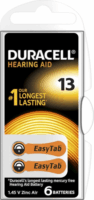 Duracell DA13 Zink Air Hallókészülék elem (6 db / csomag)