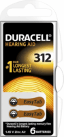 Duracell DA312 Zink Air Hallókészülék elem (6 db / csomag)