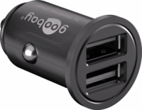 Goobay 58912 Autós 2xUSB töltő (5V / 3100mA) Fekete