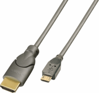 Lindy MHL-HDMI Összekötő kábel 0.5m - Szürke