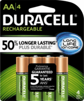 Duracell Rechargeable DuraLock NiMh AA Előtöltött 2500mAh ceruzaelem (4 db / csomag)