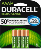 Duracell Rechargeable DuraLock NiMh AAA Előtöltött 850mAh ceruzaelem (4 db / csomag)
