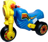 Dohány Toys 111K Műanyag Cross kismotor - kék-sárga