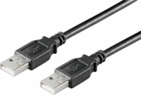 Goobay 93594 USB 2.0 A-A kábel 3m - Fekete