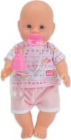 Simba 105036686 New Born Baby pisilős baba rózsaszín ruhában 30cm