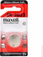 Maxell CR2032 Lítium gombelem (1db/csomag)