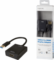 Logilink UA0233 USB - HDMI Adapter Fekete