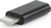 Gembird A-USB-CF8PM-01 Lightning - USB Type-C (Apa - Anya) Adapter Fekete