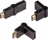Akyga Forgatható HDMI Adapter Fekete