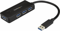 Startech ST4300MINI USB 3.0 HUB (4 port) Fekete