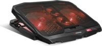 Rampage AD-RC4 17" Notebook Hűtőpad - Fekete / Piros