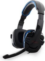Rampage SN-R9 Fejhallgató mikrofonnal - Fekete-kék