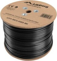 Lanberg LCF5-30CU-0305-BK FTP CAT5e Kültéri kábel 305m Szürke