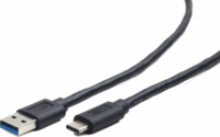Gembird CCP-USB3-AMCM-0.1M USB-C apa USB3.0-A apa Adatkábel 0.1m - Fekete