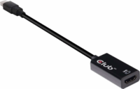 Club3D Mini Displayport apa - HDMI anya adapter - Fekete