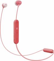 Sony WIC300R Bluetooth fülhallgató headset Piros