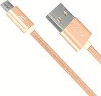 Blackbird BH202 USB apa - USB-C apa Adatkábel 1m - Arany