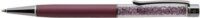 Art Crystella Rotációs golyóstoll világos lila tolltest felül világos lila SWAROVSKI® kristályokkal