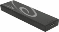 DeLOCK 42597 M.2 USB 3.1 Gen 2 Type-C Külső SSD ház - Fekete