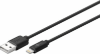 Goobay 72908 USB 2.0-A apa - Lightning adat- és töltőkábel 3m - Fekete