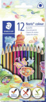 Staedtler "Noris Colour" Háromszögletű színes ceruza készlet - 12 különböző szín (12 db)